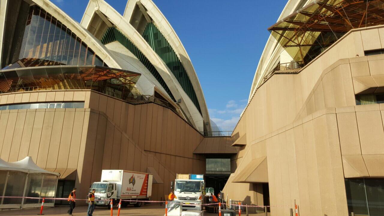 Massive Commercial Removals at the Sydney Opera House